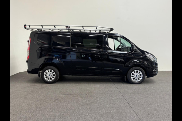 Ford Transit Custom 300 2.0 TDCI L2H1 Limited Dubbele Cabine Automaat Navi Airco 2 Schuifdeuren Trekhaak Parkeersensoren Carplay