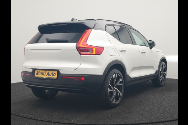 Volvo XC40 T5 Recharge R-Design PHEV 262pk | Panodak | Adaptive Cruise | Camera | Alcantara Sportstoelen Memory & Verwarmd | Stuur Verwarmd | Keyless | BLIS | Apple Carplay | Navigatie | DAB | 20"L.M | Plug in Hybrid |