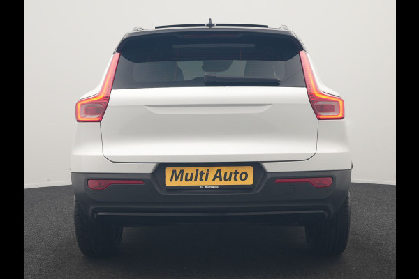 Volvo XC40 T5 Recharge R-Design PHEV 262pk | Panodak | Adaptive Cruise | Camera | Alcantara Sportstoelen Memory & Verwarmd | Stuur Verwarmd | Keyless | BLIS | Apple Carplay | Navigatie | DAB | 20"L.M | Plug in Hybrid |
