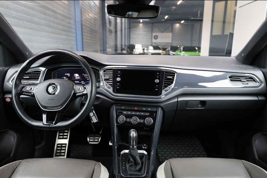 Volkswagen T-Roc 2.0 TSI 4Motion 190+PK R-LINE LED/VIRTUAL/SFEER/PANO/LEER+S.VERWARMING/19" LMV/PDC/ACC/12 MND GARANTIE!