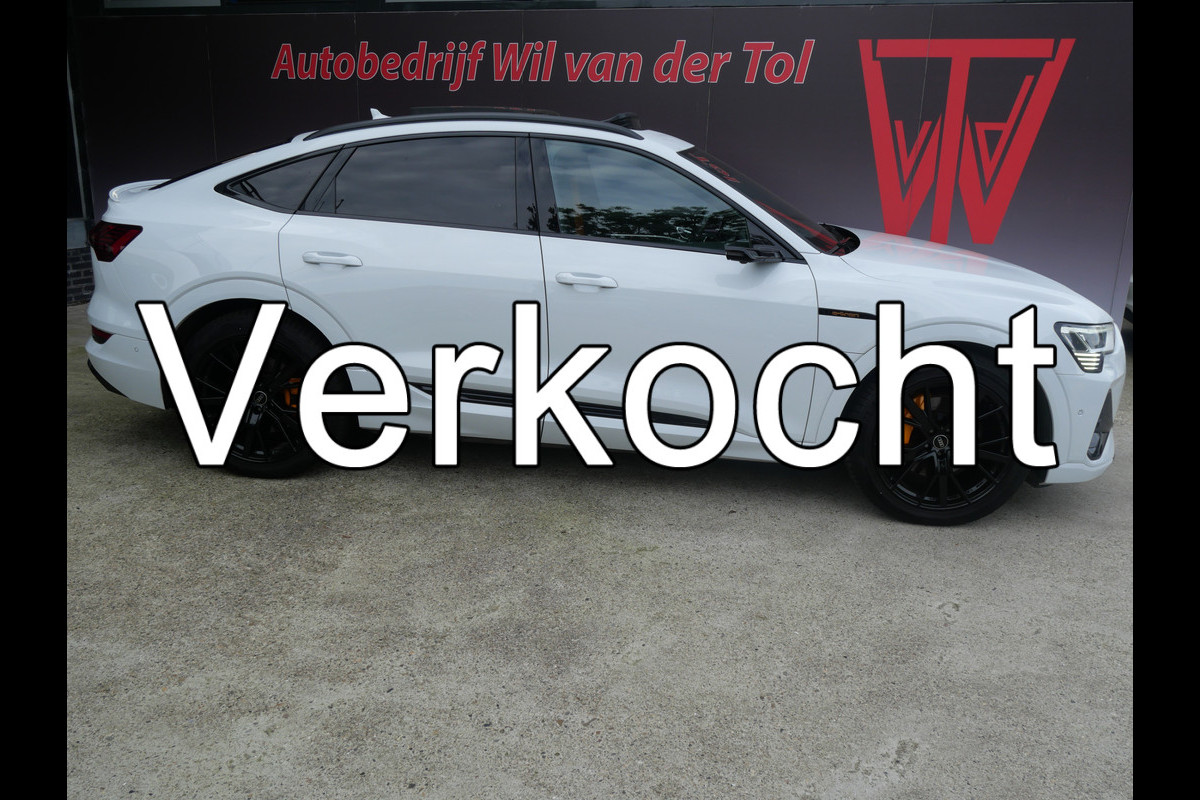 Audi e-tron Sportback 55 QUATTRO S-EDITION 95 kWh | COMPETITION | PANO | TREKHAAK | B&O | CAMERA SPIEGELS!!
