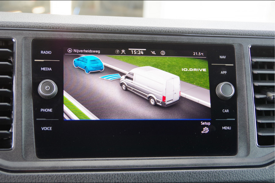 Volkswagen Crafter 35 2.0 TDI L3H3(L2H2) AUT. MARGE! 2X SCHUIFDEUR, LED, 3-ZITS, STOELVERWARMING, ADAPT. CRUISE, CAMERA, NAVI, AIRCO, CARPLAY, DUBB
