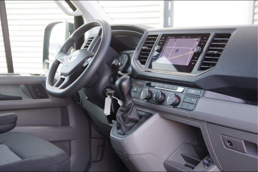 Volkswagen Crafter 35 2.0 TDI L3H3(L2H2) AUT. MARGE! 2X SCHUIFDEUR, LED, 3-ZITS, STOELVERWARMING, ADAPT. CRUISE, CAMERA, NAVI, AIRCO, CARPLAY, DUBB