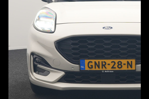 Ford Puma 1.0 EcoBoost Hybrid ST-Line X 155pk Dealer O.H | Panodak | Adaptive Cruise | Bang & Olufsen | Camera | Sportstoelen & Stuur Verwarmd | Apple Carplay | Keyless | Virtual | Navigatie | DAB | 17"L.M |