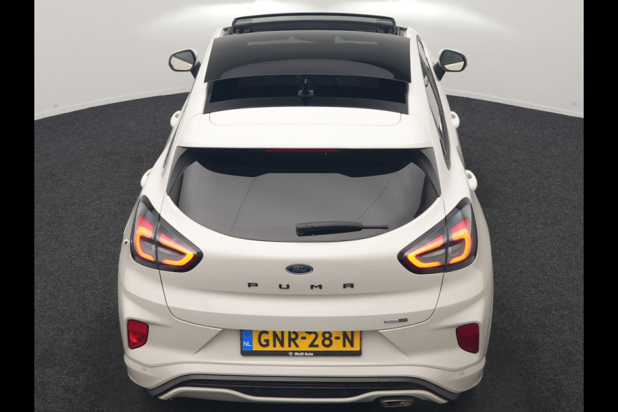 Ford Puma 1.0 EcoBoost Hybrid ST-Line X 155pk Dealer O.H | Panodak | Adaptive Cruise | Bang & Olufsen | Camera | Sportstoelen & Stuur Verwarmd | Apple Carplay | Keyless | Virtual | Navigatie | DAB | 17"L.M |