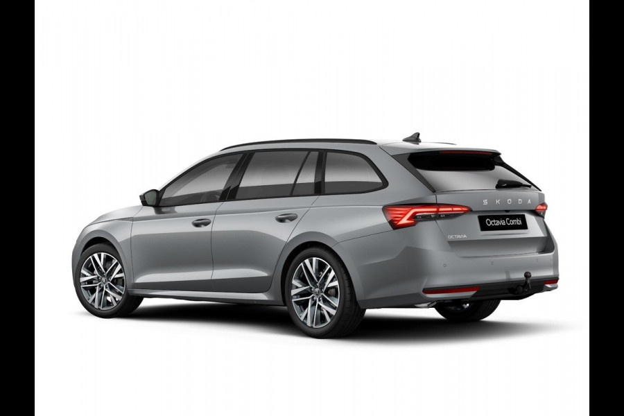 Škoda Octavia Combi Business Edition Plus m-HEV 1.5 TSI 150 pk 7 versn. DSG | Trekhaak, wegklapbaar | Winter pakket | Lichtmetalen velgen 18" Lerna Antraciet