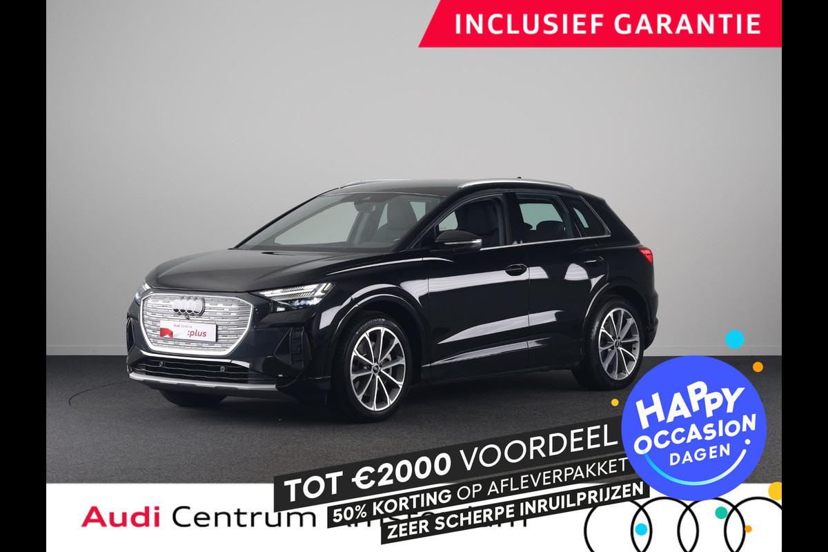 Audi Q4 e-tron 40 Launch edition Advanced Plus 77 kWh 204pk | SOH 95,84% | Navigatie | parkeercamera | SONOS Premium Sound System | Stoelverwarming | Dynamiekpakket