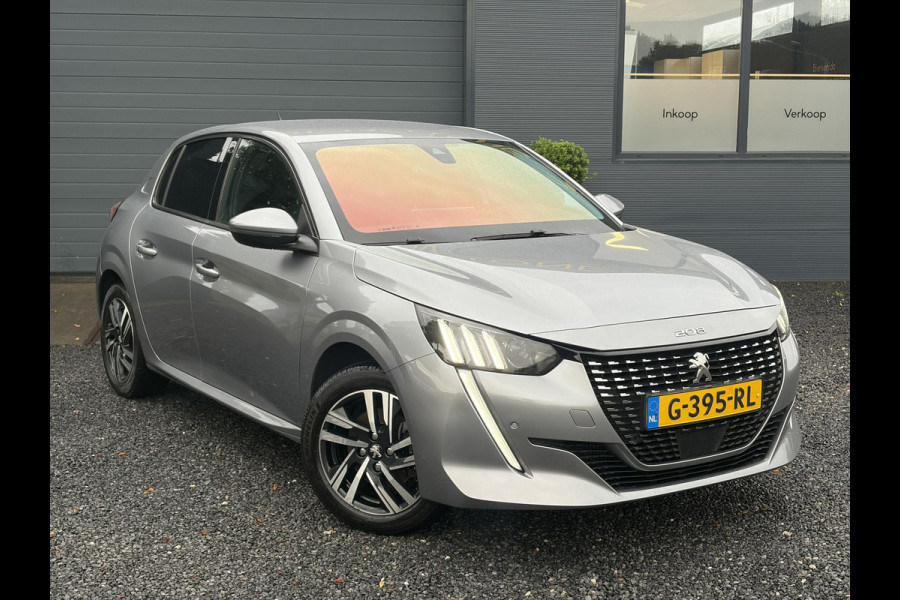 Peugeot 208 1.2 PureTech Allure ✓101pk✓D-riem vv 10-2025✓Dealer Onderhouden✓Carplay✓Draadloze telefoonlader✓360 ° Camera✓Afn Trekhaak✓Navi✓Clima✓Cruise✓Lm velgen✓6 Bak✓Keyless✓Halfleder✓Rijstrooksensor✓Pdc V+A✓N.A.P✓Apk tot 09-2028