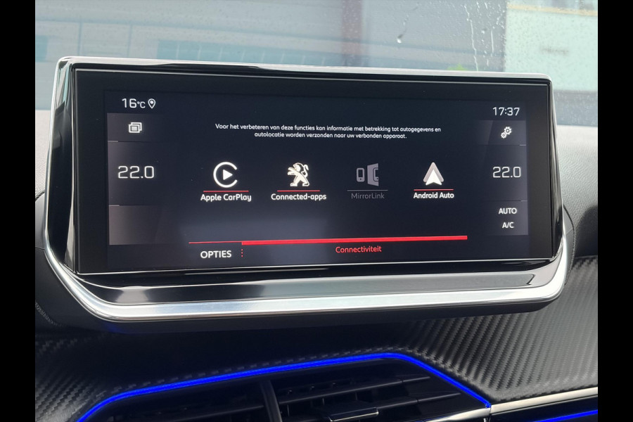 Peugeot 208 1.2 PureTech Allure ✓101pk✓D-riem vv 10-2025✓Dealer Onderhouden✓Carplay✓Draadloze telefoonlader✓360 ° Camera✓Afn Trekhaak✓Navi✓Clima✓Cruise✓Lm velgen✓6 Bak✓Keyless✓Halfleder✓Rijstrooksensor✓Pdc V+A✓N.A.P✓Apk tot 09-2028
