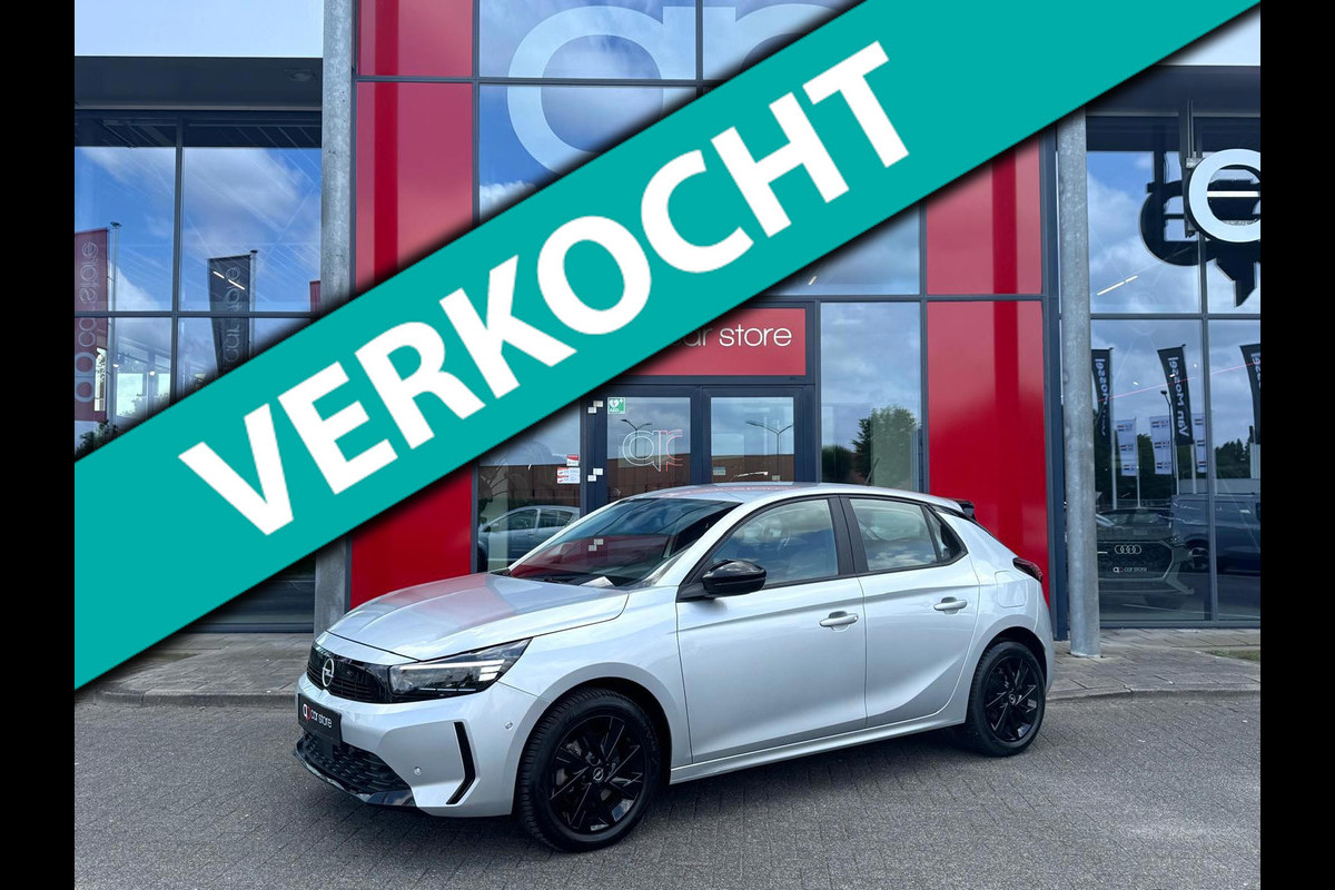 Opel Corsa 1.2 Turbo Ultimate | LED | Camera | Parksens | Carplay | Dode hoeksensor | Black Pakket |