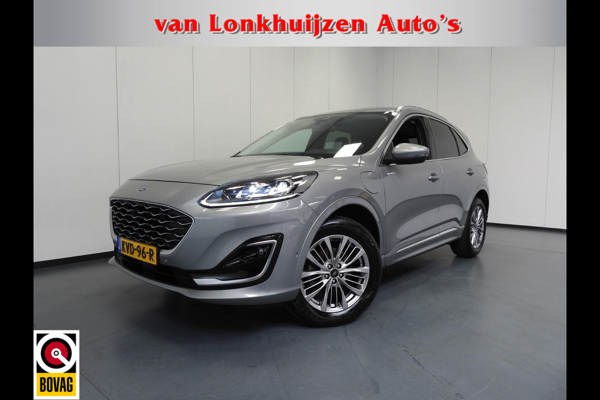Ford Kuga 2.5 PHEV Plug-In Vignale LEER/MEMORY/B&O/HEAD-UP/LED/18"LMV!