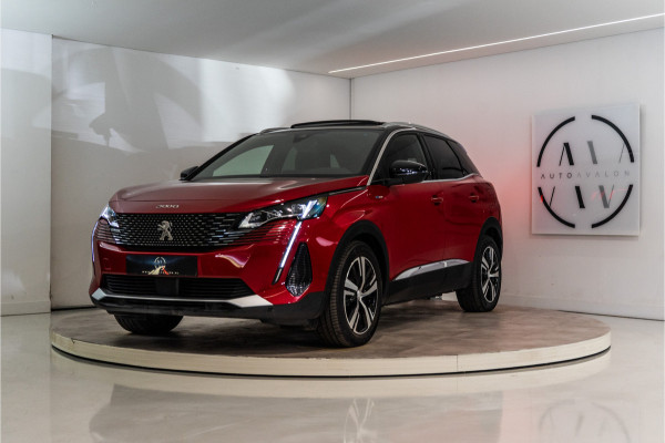 Peugeot 3008 1.6 HYbrid 225 GT 225 PK | Plug-in Hybrid | Panoramadak | ACC | Rouge Ultimate | Sfeer | VOL! 12 MND Garantie