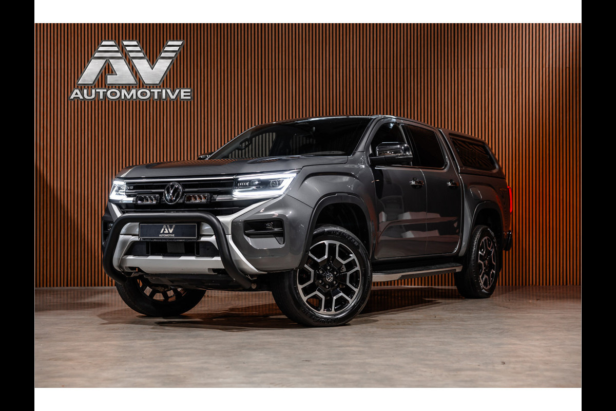 Volkswagen Amarok 3.0 TDI 4Motion Aventura | ACC | 360 Camera | Harman Kardon | Lederen bekleding | Bi-Xenon | Trekhaak | Blind spot | Navigatie | CarPlay | Dealer onderhouden | Grijs kenteken | Stoelverwarming