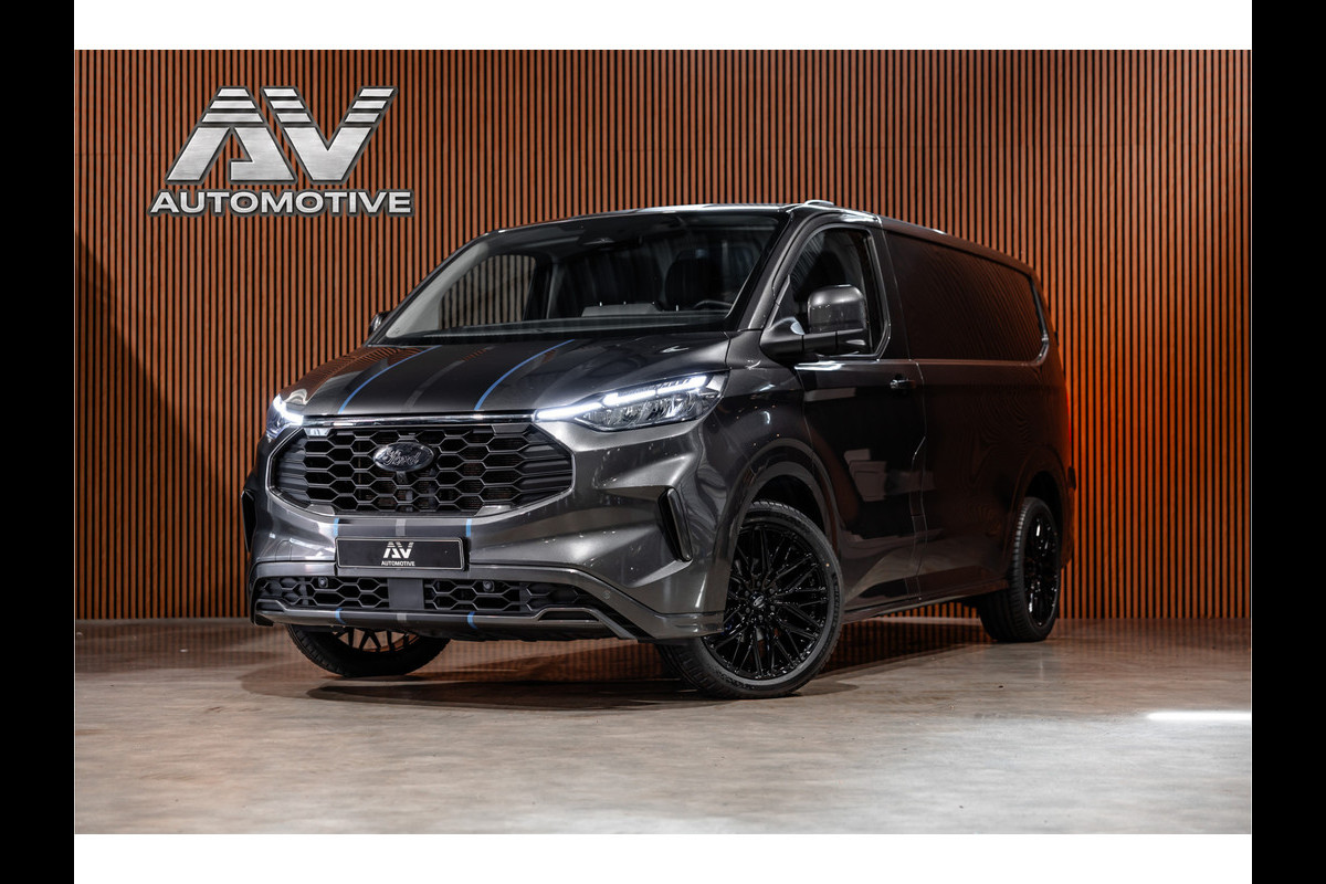 Ford Transit Custom 320 2.0 TDCI 170 PK Sport AWD | ACC | 360 Camera | Trekhaak | Blind Spot | Elek stoelen | CarPlay | Camera | Stoelverwarming | DAB | 3-Zitter | Dealer onderhouden | BPM Vrij