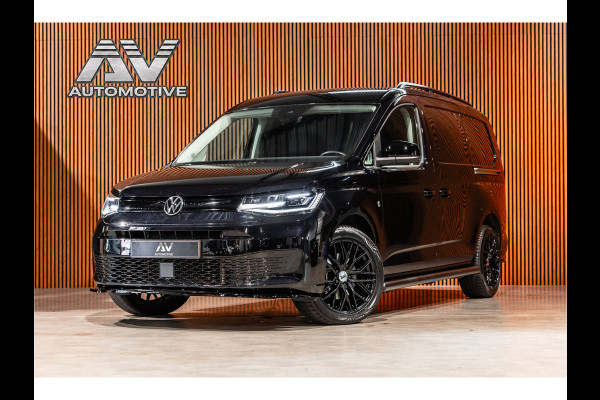 Volkswagen Caddy Cargo Maxi 2.0 TDI DSG | ACC | Camera | Trekhaak | L+R Schuifdeur | CarPlay | Dodehoek detectie | Stoelverwarming | LED | Trekhaak | Lederen bekleding | Sidebars | Betimmering | 18'' Sport velgen | Orig. NL Auto
