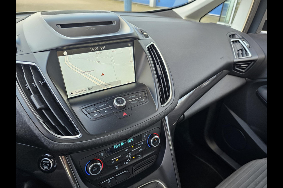 Ford C-MAX 1.0 Titanium 125 pk | 2de eigenaar | Trekhaak | Navigatie | Cruise control | Bluetooth | PDC etc.