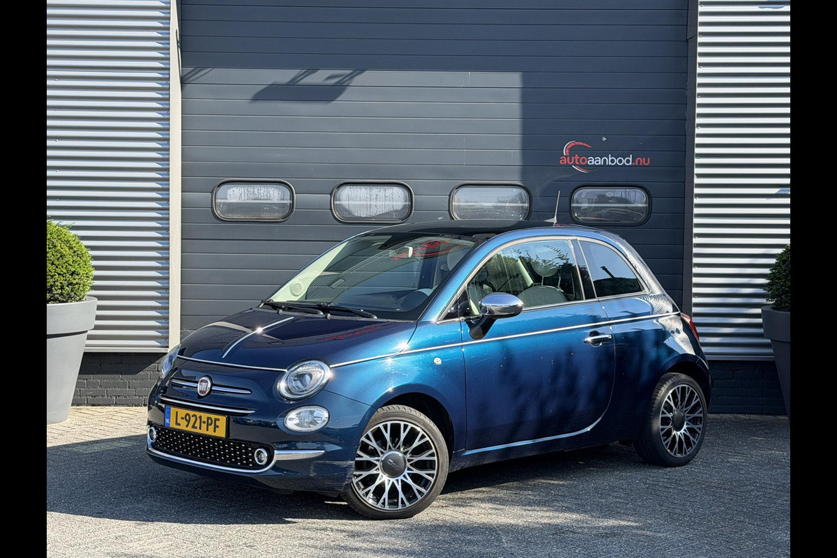 Fiat 500 1.2 Lounge | Panoramadak | Navigatie | Parkeersensoren | DAB | Lichtmetalen Velgen |