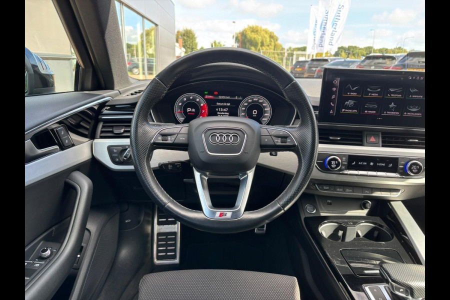 Audi A4 Avant 35 TFSI S edition 150PK | S-Line | Adapt. Cruise | Elektr. Klep | Climate Control | Matrix-Led | Zwart Optiek
