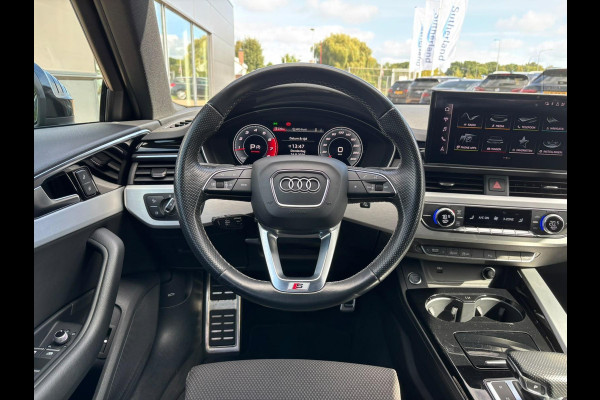 Audi A4 Avant 35 TFSI S edition 150PK | S-Line | Adapt. Cruise | Elektr. Klep | Climate Control | Matrix-Led | Zwart Optiek