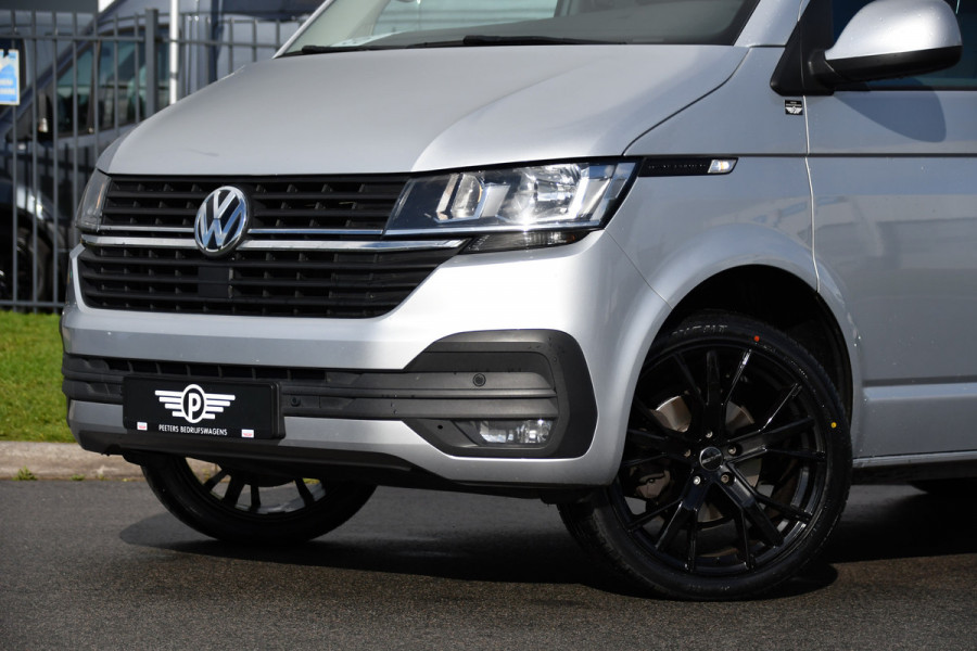 Volkswagen Transporter 2.0 TDI L2H1 DC PB Edition MARGE! Cruise, Carplay, Airco, 150pk, Sensoren, Trekhaak, Multimedia, Automaat, Uniek!