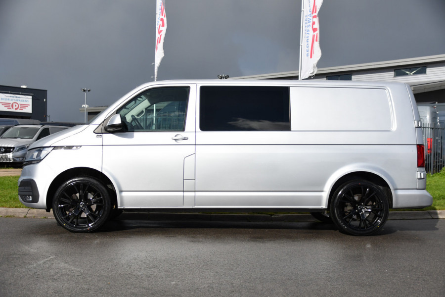 Volkswagen Transporter 2.0 TDI L2H1 DC PB Edition MARGE! Cruise, Carplay, Airco, 150pk, Sensoren, Trekhaak, Multimedia, Automaat, Uniek!