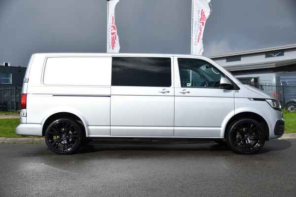 Volkswagen Transporter 2.0 TDI L2H1 DC PB Edition MARGE! Cruise, Carplay, Airco, 150pk, Sensoren, Trekhaak, Multimedia, Automaat, Uniek!