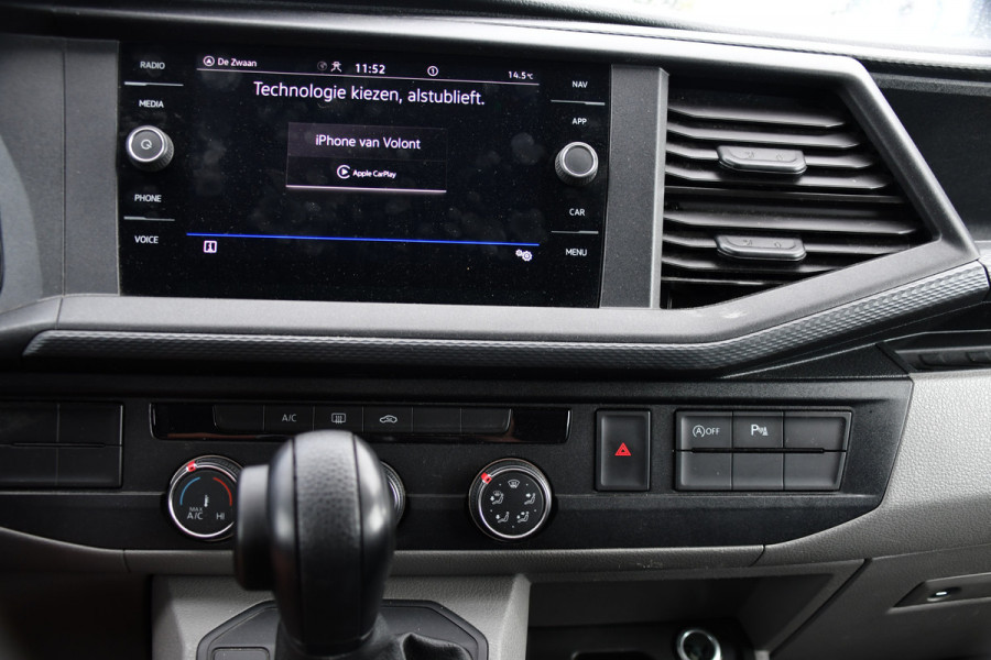 Volkswagen Transporter 2.0 TDI L2H1 DC PB Edition MARGE! Cruise, Carplay, Airco, 150pk, Sensoren, Trekhaak, Multimedia, Automaat, Uniek!