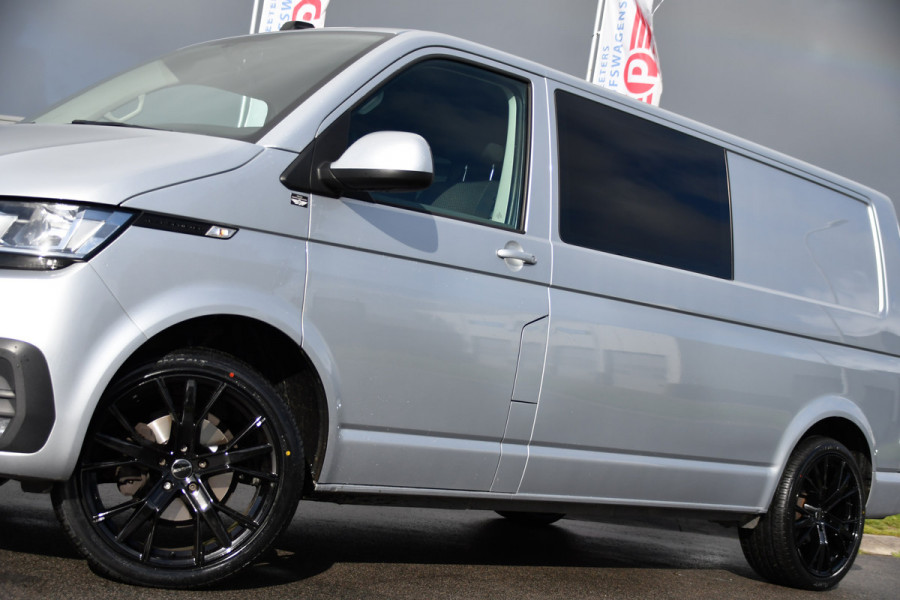 Volkswagen Transporter 2.0 TDI L2H1 DC PB Edition MARGE! Cruise, Carplay, Airco, 150pk, Sensoren, Trekhaak, Multimedia, Automaat, Uniek!