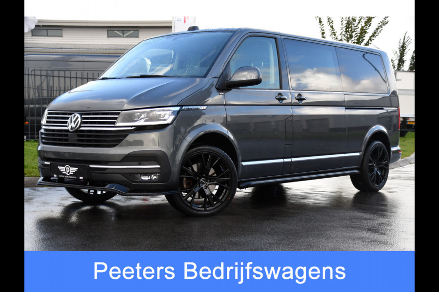 Volkswagen Transporter 2.0 TDI L2H1 30 DC Caravelle FULL OPTIONS! Adaptieve Cruise, Camera, Carplay, 2 x Schuifdeur, Leder, LED, 204pk, Automaat, Clima, Stoelverwarming, Uniek!