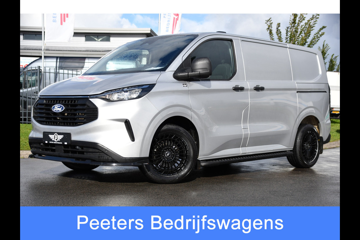 Ford Transit Custom 300 2.0 TDCI L1H1 PB Edition Virtual, Camera, Cruise, Carplay, 2 x Schuifdeur, Stuur verwarming, 136pk, Automaat, Stoelverwarming, Uniek!