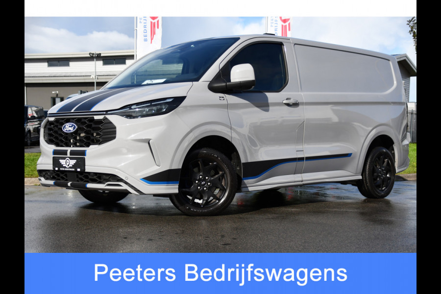Ford Transit Custom 320 2.0 TDCI L1H1 Sport Virtual, Camera, Carplay, LED, Cruise, 170pk, Automaat, Stoelverwarming, Uniek!