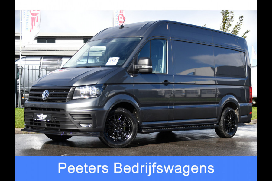 Volkswagen Crafter 35 2.0 TDI L3H3 PB Edition Camera, Cruise, Carplay, 140pk, Trekhaak, Carbolt, Automaat, Sensoren, Geveerde stoel, Uniek!