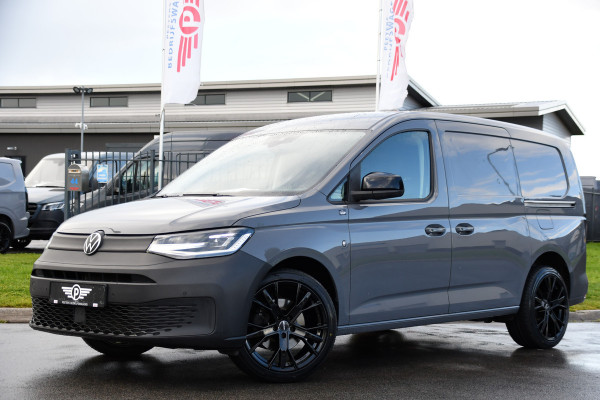 Volkswagen Caddy Cargo Maxi 2.0 TDI Exclusive Virtual, Adaptieve Cruise, Carplay, Stoelverwarming, 122pk, LED, 2 x Schuifdeur, NAVI, Sensoren, Automaat, Uniek!
