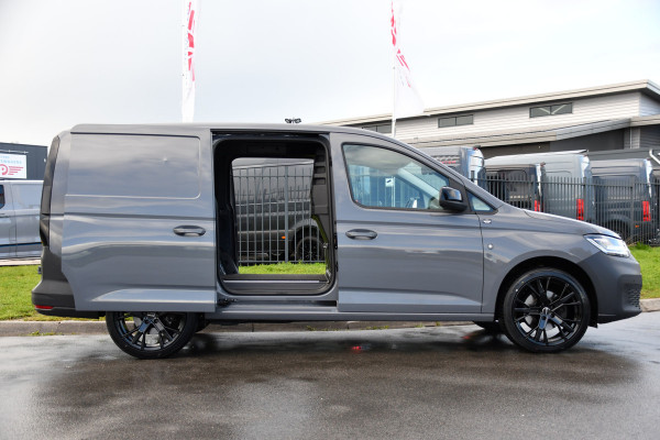 Volkswagen Caddy Cargo Maxi 2.0 TDI Exclusive Virtual, Adaptieve Cruise, Carplay, Stoelverwarming, 122pk, LED, 2 x Schuifdeur, NAVI, Sensoren, Automaat, Uniek!
