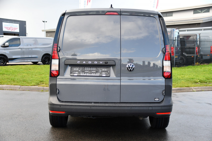 Volkswagen Caddy Cargo Maxi 2.0 TDI Exclusive Virtual, Adaptieve Cruise, Carplay, Stoelverwarming, 122pk, LED, 2 x Schuifdeur, NAVI, Sensoren, Automaat, Uniek!