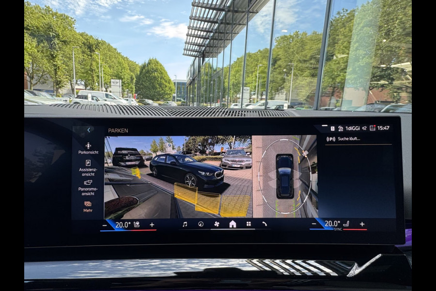 BMW 5 Serie Touring 550e xDrive M-SPORT ** PANORAMA, IVORY LEDER, TREKH, 21-inch LMV, ADAPT.  M-ONDERST. ** 1e EIG - UNGALLFREI - Ex. BMW ** ** INFORMEER OOK NAAR ONZE AANTREKKELIJKE FINANCIAL-LEASE TARIEVEN **