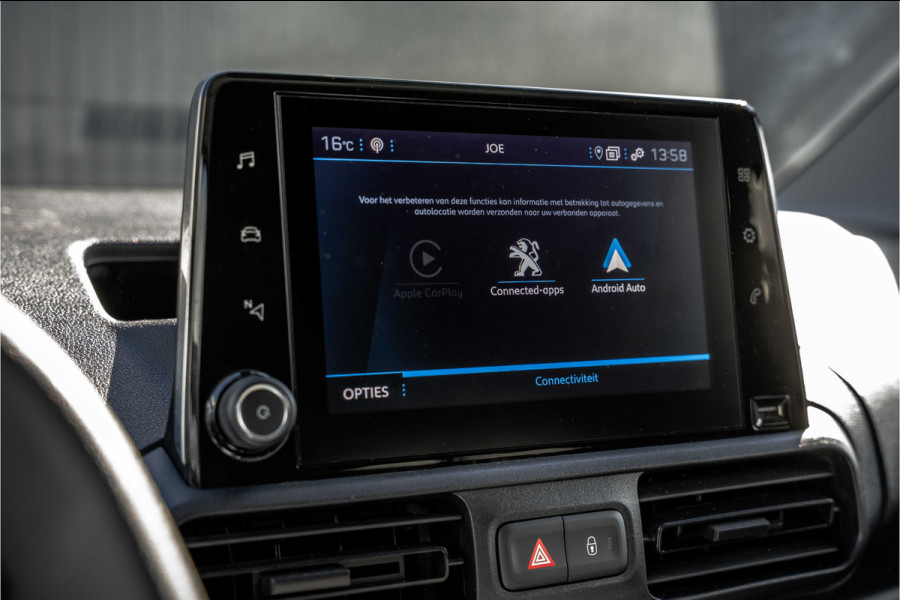 Peugeot Partner 1.5 BlueHDi 100PK | 3-Zits | Camera | Carplay | Cruise | PDC | Airco | Trekhaak