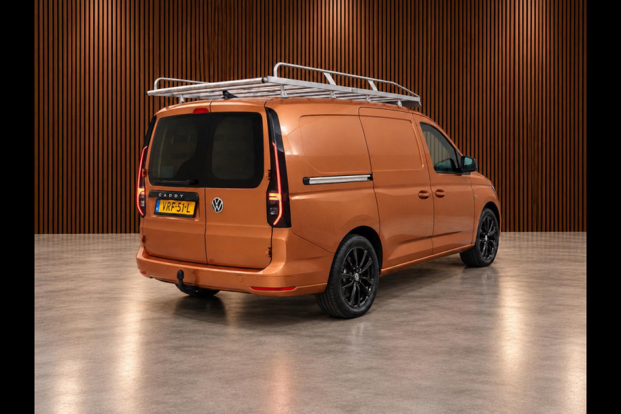 Volkswagen Caddy Cargo Maxi 1.5 TSI Exclusive | L+R Schuifdeur | ACC | Camera | LED | CarPlay | Navigatie | Trekhaak | ErgoComfort | DAB | Orig. NL Auto | Nieuwe APK