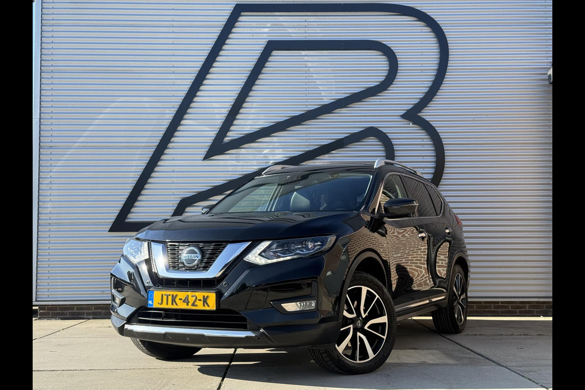 Nissan X-Trail 1.3 DIG-T Tekna 7p. 1e Eigenaar|Dealer Onderhouden|Pano|Camera|Trekhaak|Stoel+Stuur verw.|Clima|Cruise|PDC V+A|APK tot 01-2028