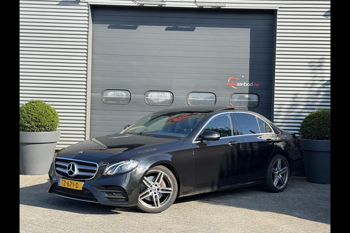 Mercedes-Benz E-Klasse 220 d AMG | Panoramadak | Camera | Sfeerverlichting | Navigatie | Stoelverwarming |
