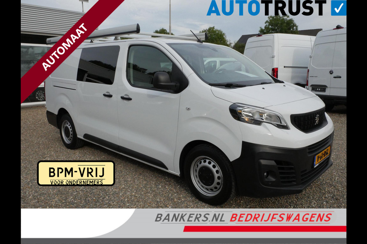 Peugeot Expert 2.0 BlueHDI 180PK L3 Dubbel cabine Automaat Cruise