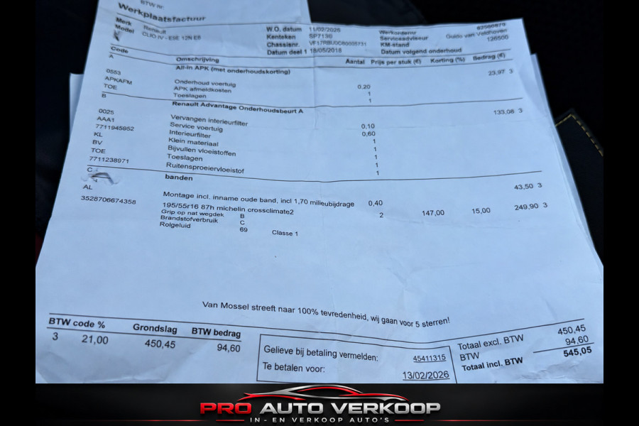 Renault Clio Estate 1.2 TCe Intens Camera_Selfparking_Clima_Leder