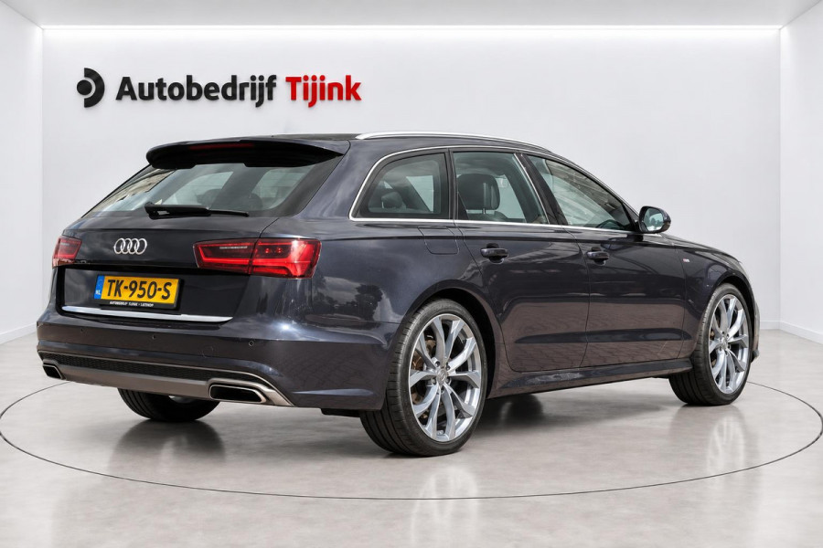 Audi A6 Avant 1.8 TFSI Ultra Advance Sport | Automaat | S-line | Navi | Elek. achterklep | Keyless | Sportstoelen | PDC voor + achter | Zwarte hemel |