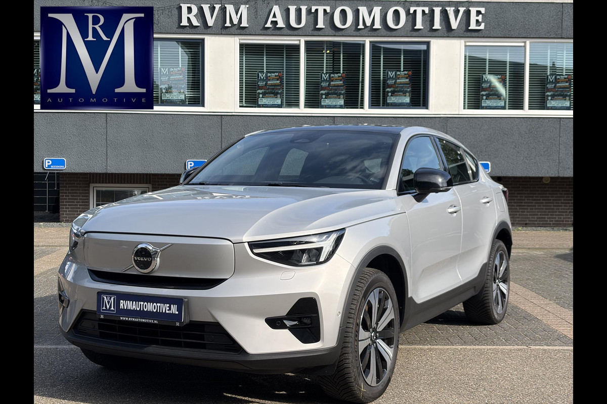 Volvo C40 Recharge Ultimate 69 kWh SOH 95% | MEM. SEAT | HARMAN KARDON | PANO | ELEK. STOEL | STOEL + STUURVERWARMING | 360 CAMERA | RIJKLAAR + 12 MND BOVAG GARANTIE |