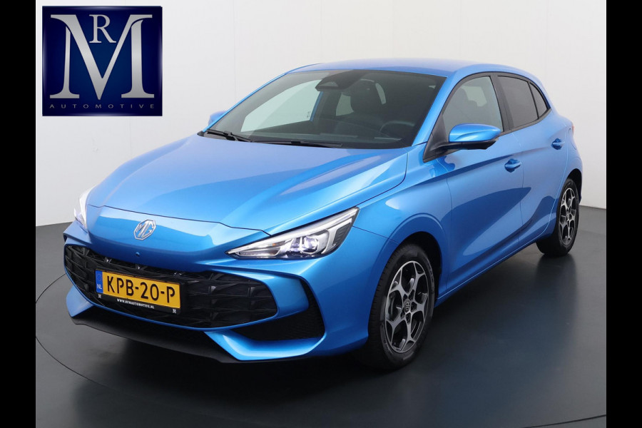 MG MG3 Hybrid+ 1.5 Hybrid+ Luxury ONDERHOUD GEHAD BIJ DEALER, DIRECT LEVERBAAR | 7 JAAR MG FABRIEKS GARANTIE TM 02-2032 | STOEL + STUURVERWARMING | 360 CAMERA | ADAP. CRUISE | DODE HOEK | KEYLESS | APPLE CARPLAY |