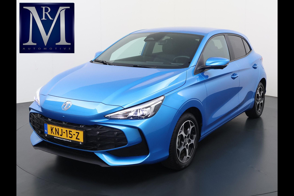 MG MG3 Hybrid+ 1.5 Hybrid+ Luxury ONDERHOUD GEHAD BIJ DEALER, DIRECT LEVERBAAR | 7 JAAR MG FABRIEKS GARANTIE TM 02-2032 | STOEL + STUURVERWARMING | 360 CAMERA | ADAP. CRUISE | DODE HOEK | KEYLESS | APPLE CARPLAY |