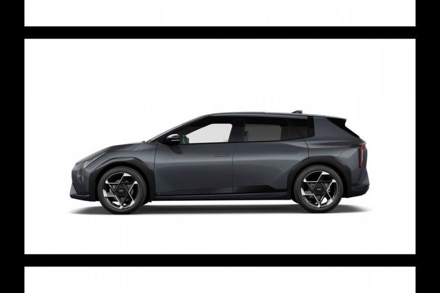 Kia EV4 GT-Line 81.4 kWh | Direct leverbaar! | Navi. | Clima. | Adapt. Cruise. | Stoel&Stuur Verwarming | Achteruitrijcamera | Dodehoekassistentie | Glazen Schuif-/Kanteldak | Harman Kardon | GT-Line Vegan Lederen Stoelbekleding
