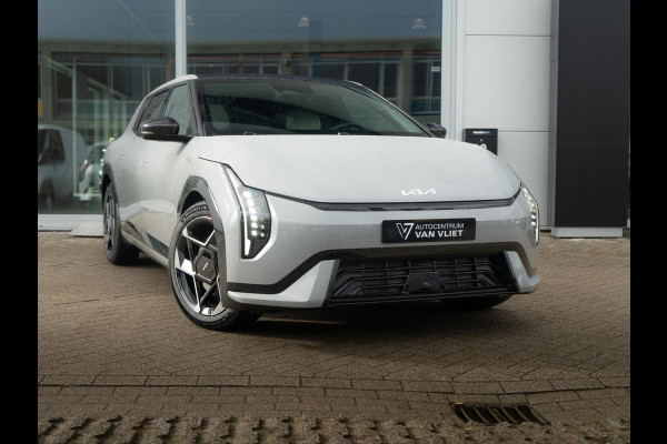 Kia EV4 GT-Line 81.4 kWh | Direct Leverbaar! | Navi. | Clima. | Adapt. Cruise. | Dodehoekassistentie | Stoel&Stuu Verwarming | Glazen Schuif-/Kanteldak | Harman Kardon | GT-Line Vegan Lederen Stoelbekleding