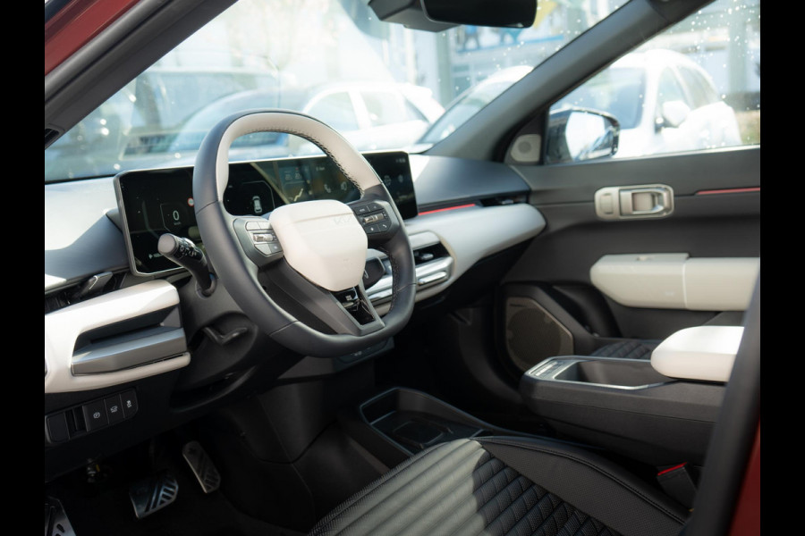 Kia EV4 GT-Line 81.4 kWh | Direct Leverbaar! | Navi. | Clima. | Adapt. Cruise. | Dodehoekassistentie | Stoel&Stuu Verwarming | Glazen Schuif-/Kanteldak | Harman Kardon | GT-Line Vegan Lederen Stoelbekleding
