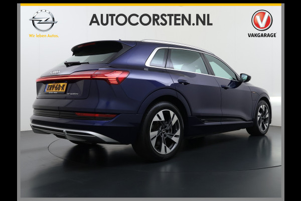 Audi e-tron 55 Quattro S-Line Edition 95kWh SOH 90% Panoramadak Bang&Olufsen Adap.Cruise 360°Camera 4-Zone Ecc Stoel+Achterbankverwarming An Elek.Achterklep 20"Lmv Sportstoelen Dynamische knipperlichten Stoelverwarming